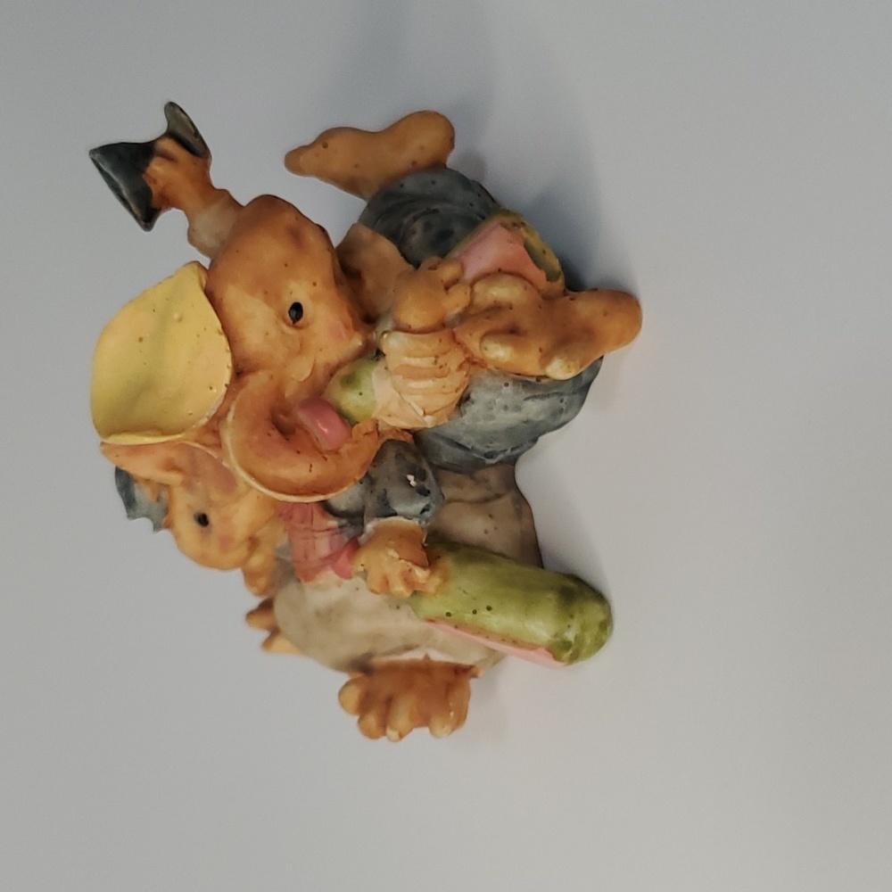 Vintage Ganz Little Cheesers Picnic Buddies Figurine 05122